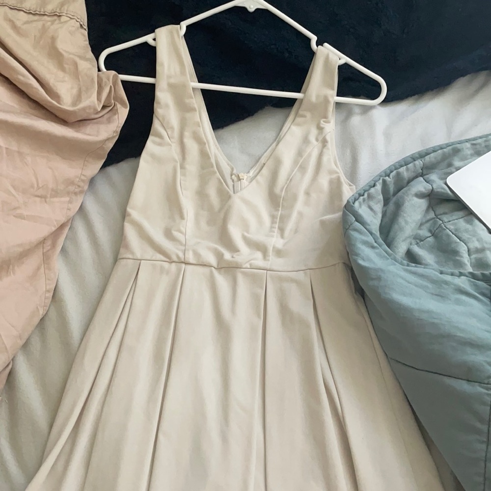 White Flowy Tobi Dress